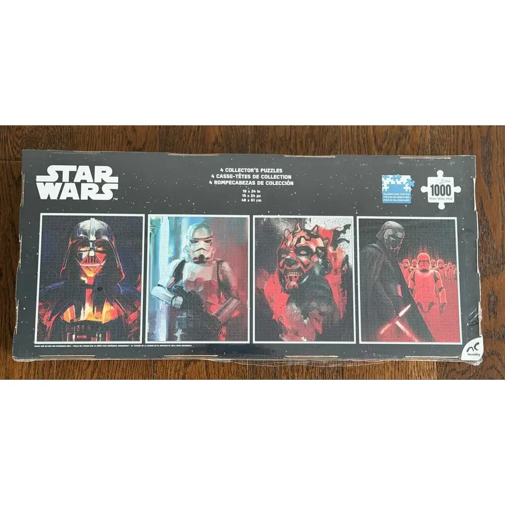 NEW! Collector’s Puzzle Jigsaw Star Wars 4*1000